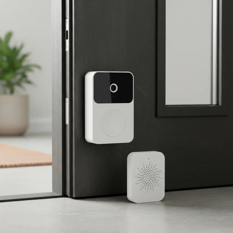 Timbre Camara Wifi Seguridad Video Portero Inalámbrico Smart