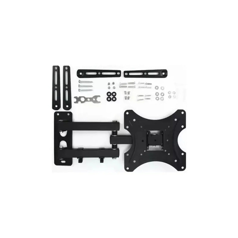 Soporte Tv Pared Muro Lcd Led Fijo 26 A 63 Pulgadas 50kg Color Negro