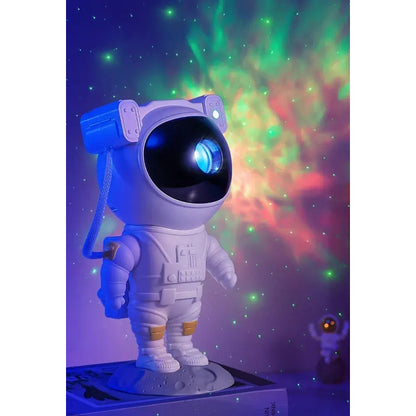 Lámpara Astronauta Proyector Láser Led Star Night Light Negro
