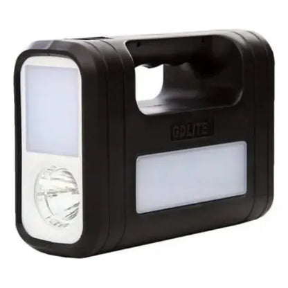Kit Solar De Camping Luz Emergencia Usb 3ampolletas Blanco Frío