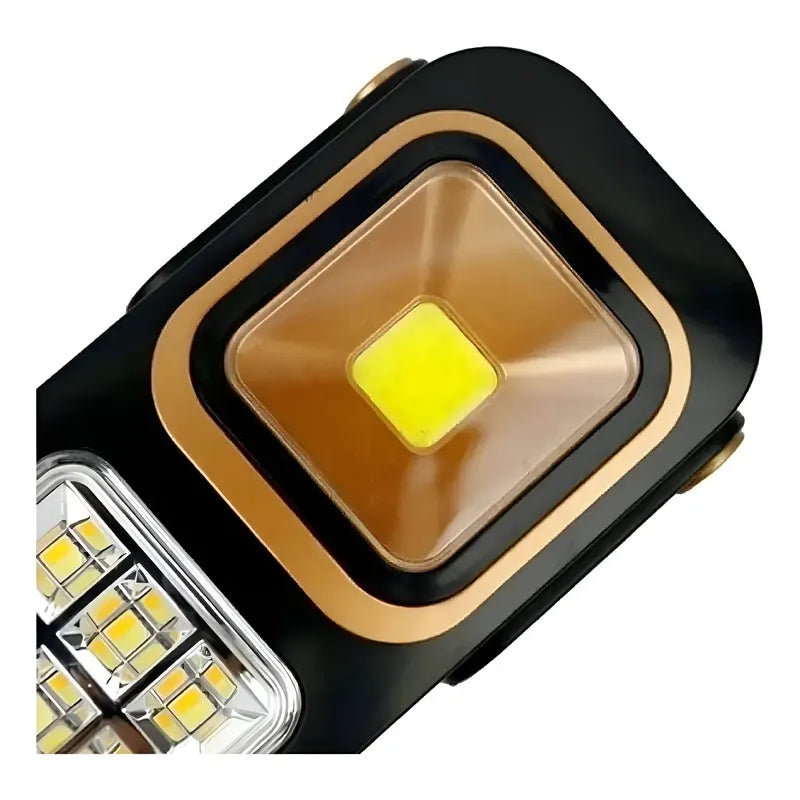 Lampara De Emergencias Solar Recargable Luz Focos 48 Led Usb Adkar Shop Blanco