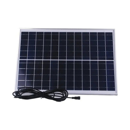 Foco Led Solar 100w Luminaria + Control Remoto Y Panel