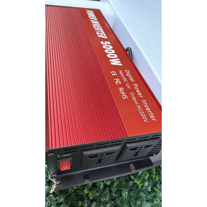Inversor Voltaje 3000w De 12 Volts A 220volt + Entrada Usb