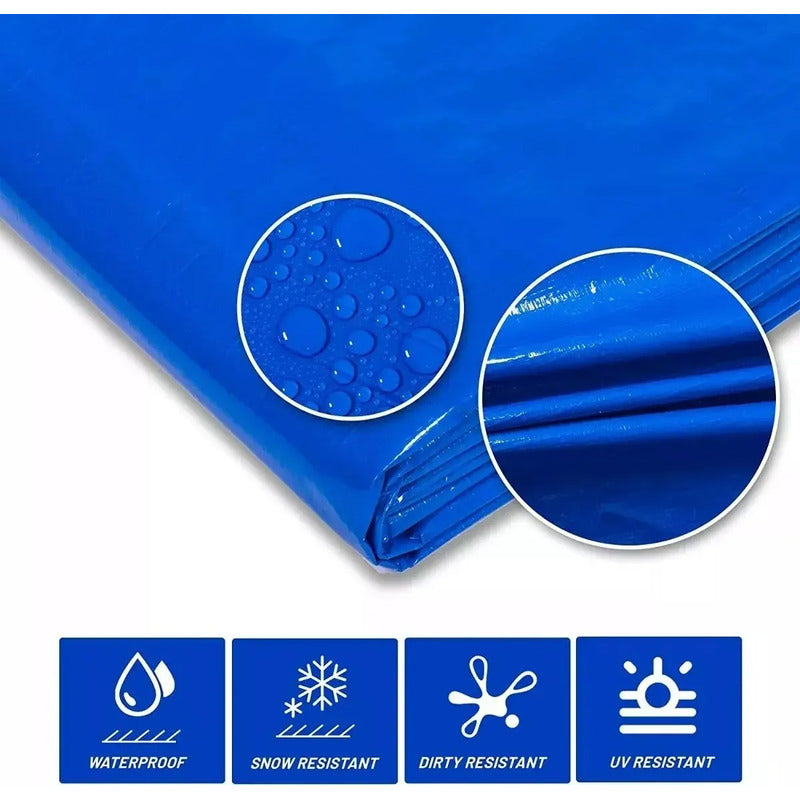 Carpa Lona Cobertor Multiusos Impermeable 8 X 12 Metros