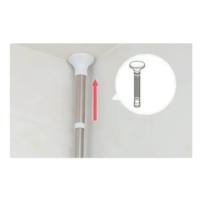 Esquinero Baño Metalico Multiuso Estantes 4 Repisas Blanco