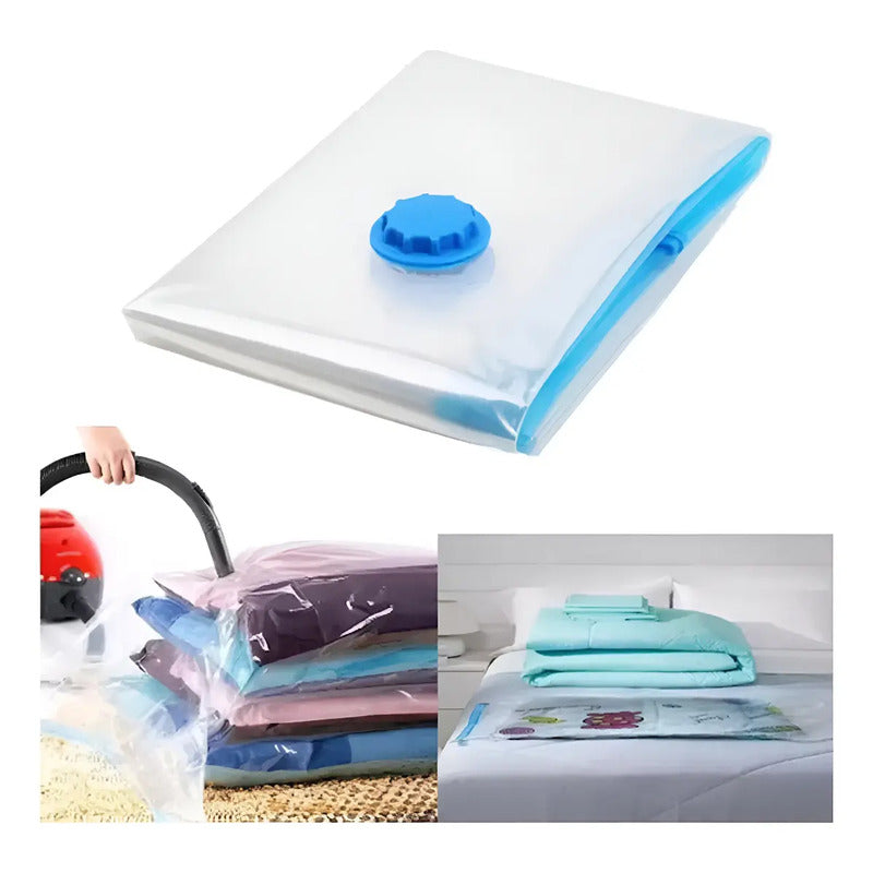 Bolsas Al Vacio Comprimir Ropa Ahorra Espacio Pack 12 70x110