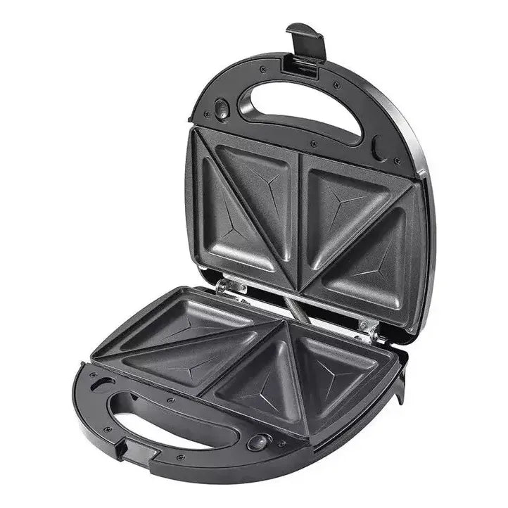 Waflera Sandwichera Plancha Eléctrica 3 En 1  Negro