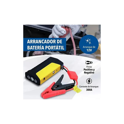 Arrancador Portátil Partidor J12 20w Para Auto Y Camioneta