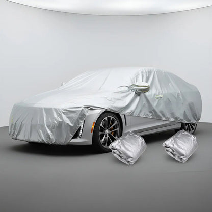 Carpa Funda Cubre Auto Premium Impermeable Gris L