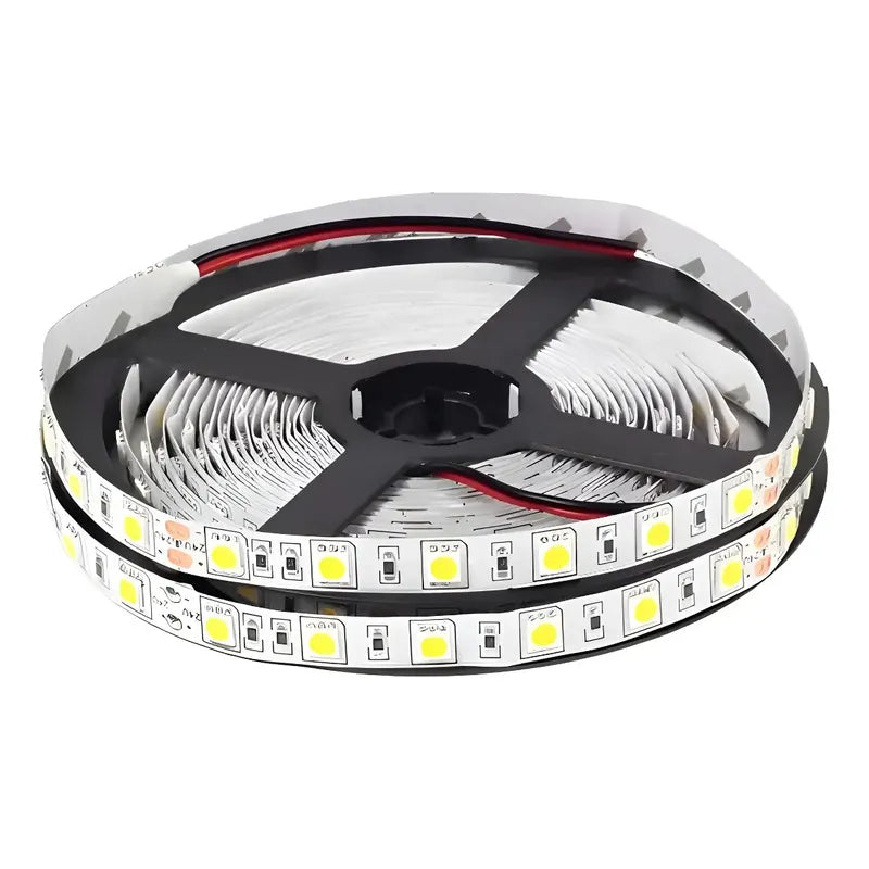 Luces Led Tira Rgb Multicolor Con Adaptador Control Remoto Rgb