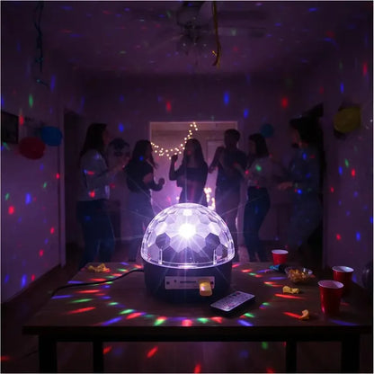 Fiesta Magic Disco Ritmitca Giratoria Efecto Pack X4