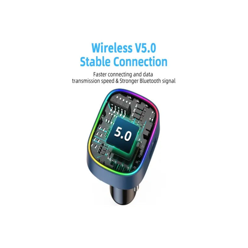 Transmisor Fm Bluetooth Cargador Auto Generic Pd-qc30