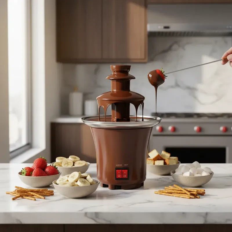 Fuente De Chocolate Fiesta Máquina De Fusión Cascada