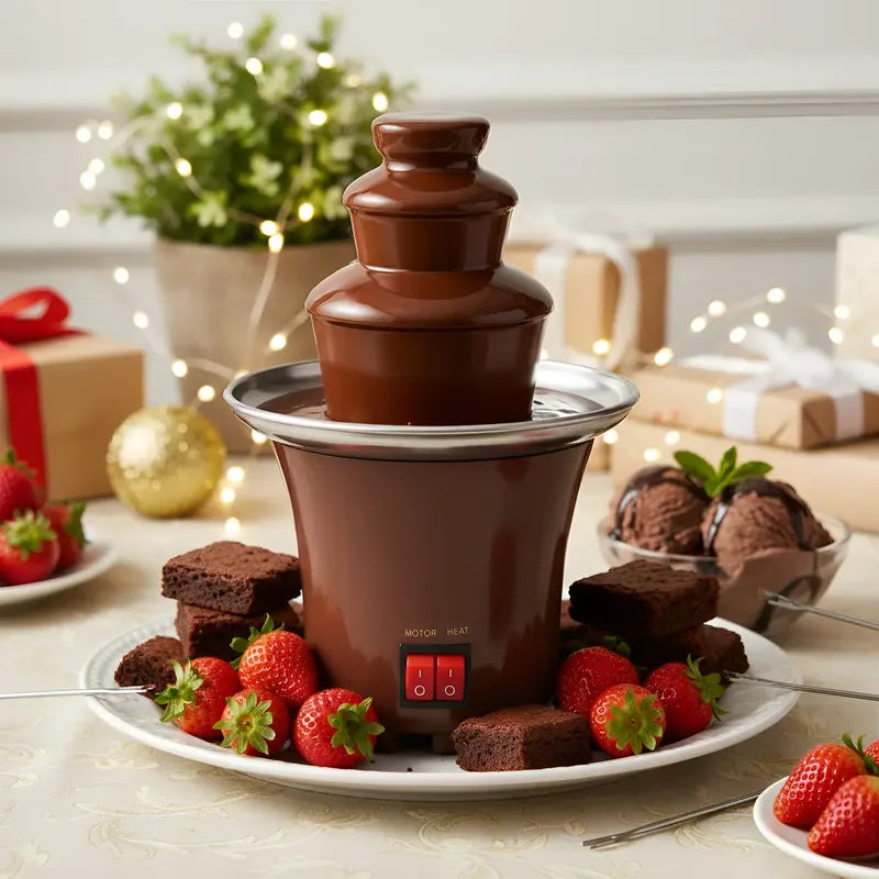 Fuente De Chocolate Fiesta Máquina De Fusión Cascada