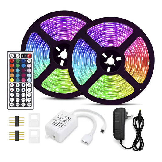 Tira Cinta De 300 Led 5mt Multicolores Decoracion Economica Rgb