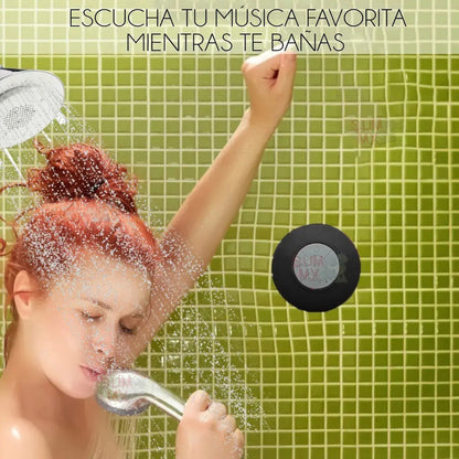 Parlante Manos Libre Pack X2 Para Ducha Impermeable Colores