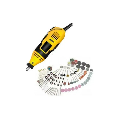 Minitorno Rotativo Inalámbrico Figoimport Ch2904-x Con 160 Accesorios Y Eje Flexible Para Bricolaje Y Precisión 60 Hz