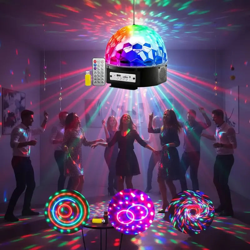 Pack 2 Magic Disco Rítmica Luces De Fiesta
