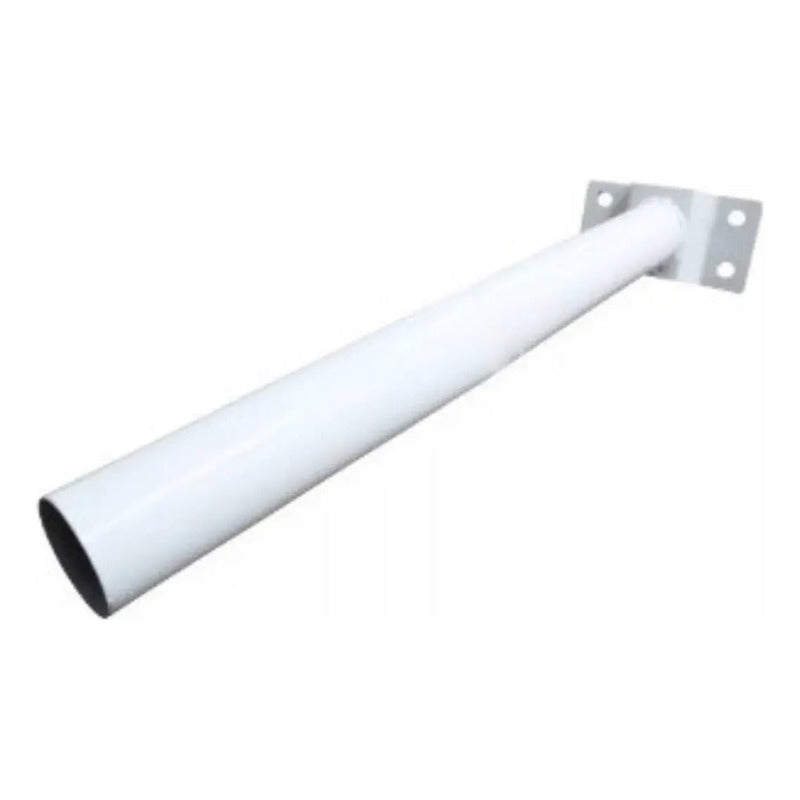 X2 Soporte 50cm Para Focos Led Solares Exteriores Resistente Blanco