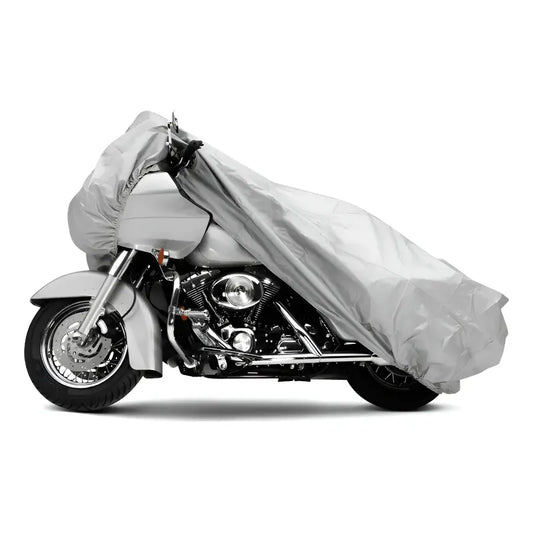 Carpa Funda Premium Para Moto Impermeable Gris