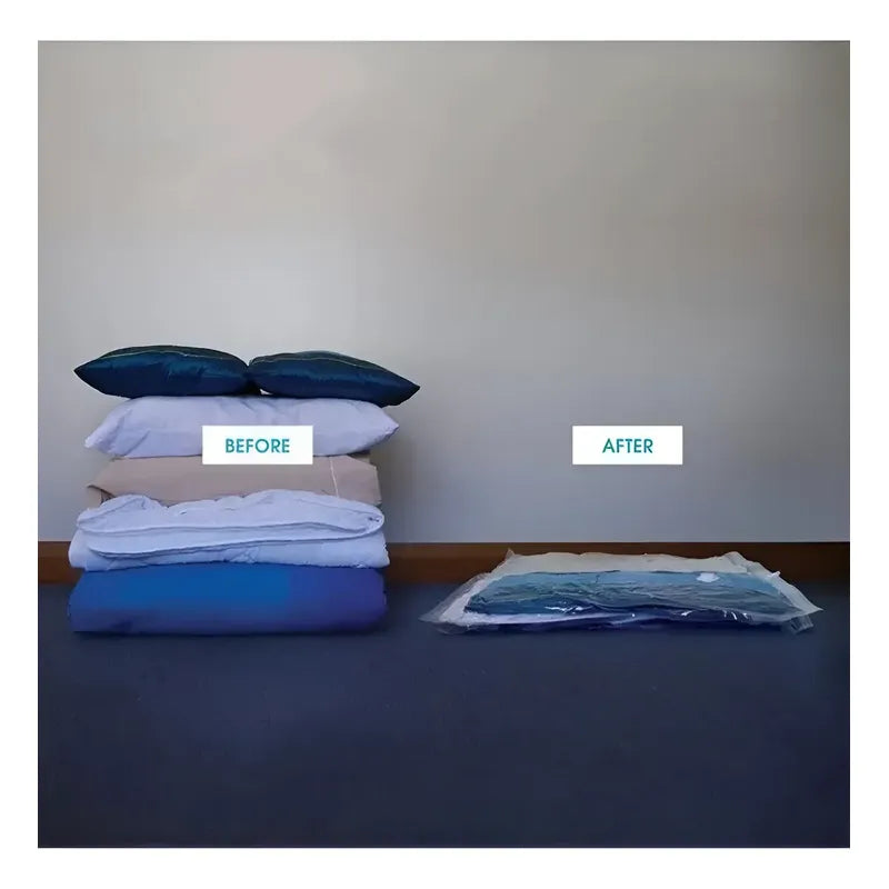 Bolsas Al Vacio Comprimir Ropa 70 X 110 Cm Pack 6
