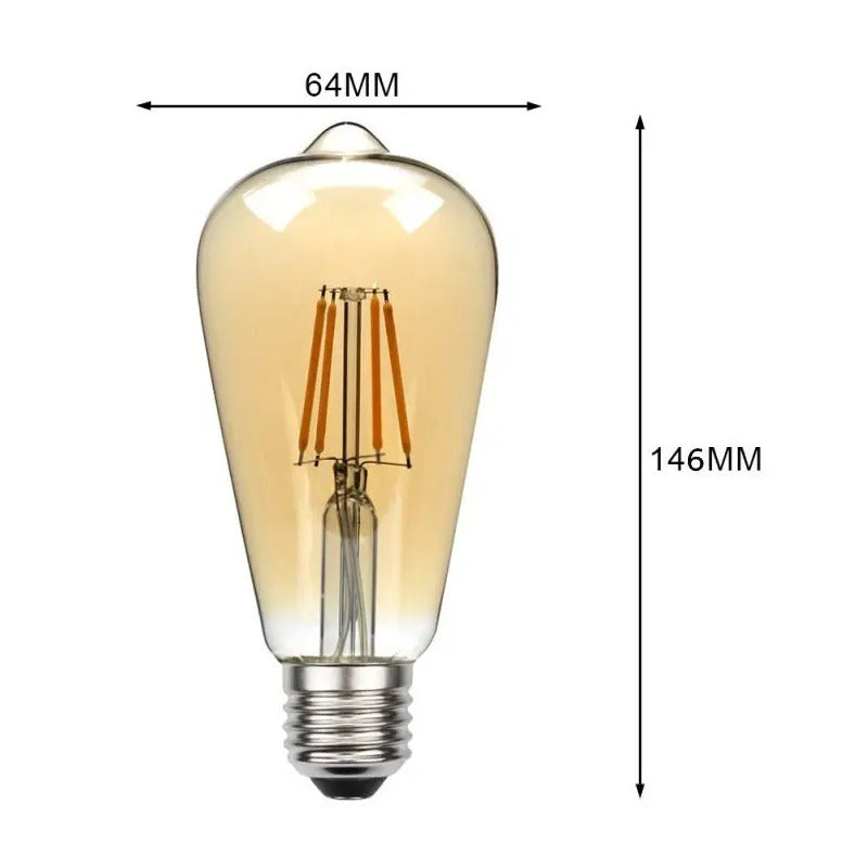 Ampolleta Led Qatar Shop Ampolleta Bulbo 4w 2700k 700lm Por 3 Unidades