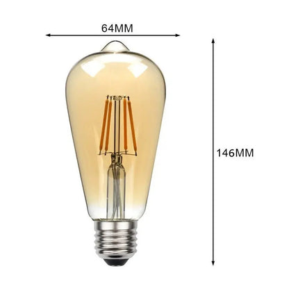 Ampolleta Led Qatar Shop Ampolleta Bulbo 4w 2700k 700lm Por 3 Unidades