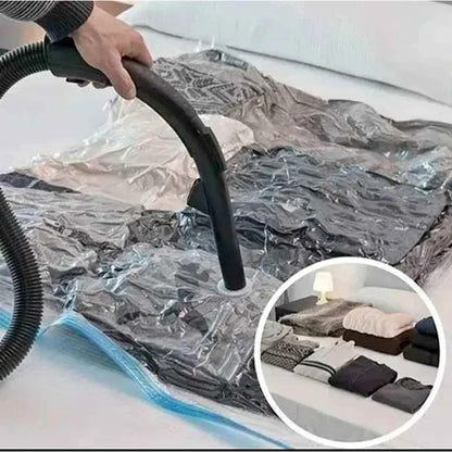 Bolsas Al Vacio Comprimir Ropa Ahorra Espacio Pack 12 70x110