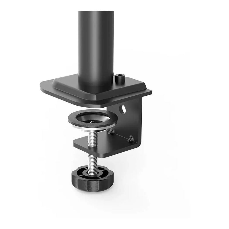 Soporte Mesa Brazo Articulado Para 2 Monitores Negro Negro
