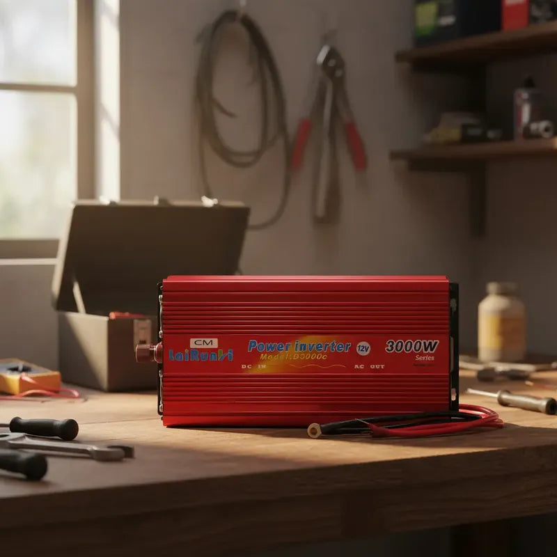 Inversor Voltaje 3000w De 12 Volts A 220volt + Entrada Usb
