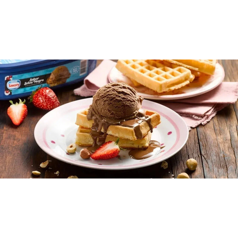 Waflera Reposteria Maquina De Waffles Maker Negro