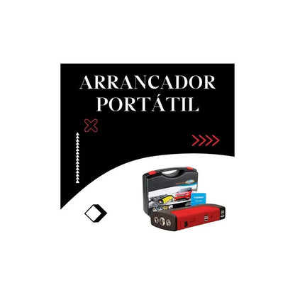 Arrancador Portátil Figo Tm15 Auto Camioneta 12v Usb Led Negro