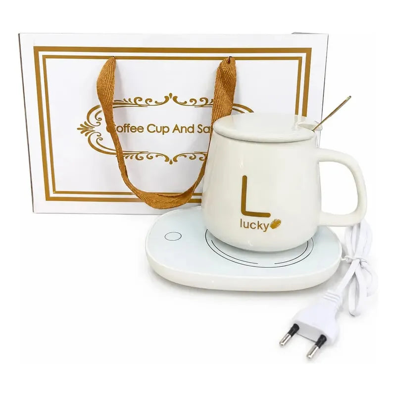 Taza De Cafe Con Calentador Inteligente Electrico Portatil Surtido Lucky