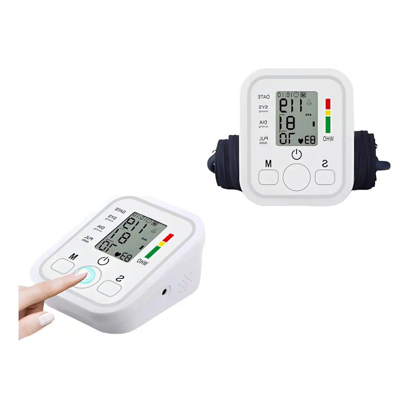 Máquina Para La Presión Medidor De Presión Arterial Digital Blanco