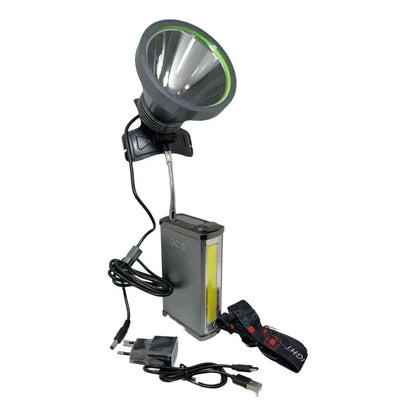 Foco Led Caza 1800 Watts Largo Alcance Gcs Figoimport Azul