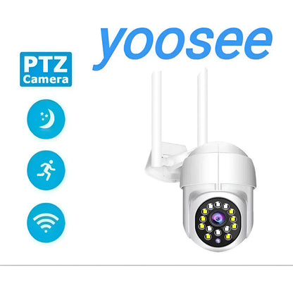 Cámara Ip Infrarrojo Impermeable Wifi Hd Yi Iot Blanco