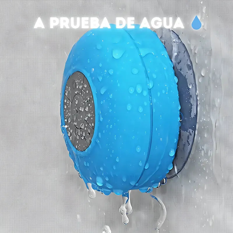 Parlante Manos Libre Pack X2 Para Ducha Impermeable Colores
