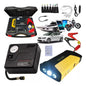 Partidor Cargador Powerbank Bateria Auto + Inflador De Rueda