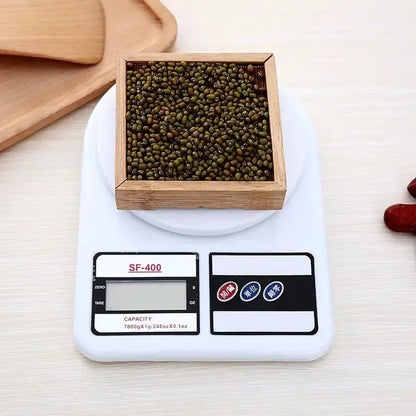 Balanza De Cocina Digital Sq Cozinha Sf-400 Pesa Hasta 5kg Blanco 5 Kg