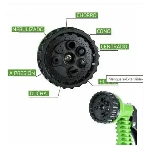 Manguera Retractil Expandible 15 Mts