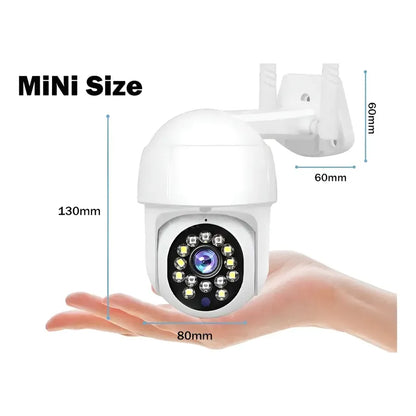 Cámara Ip Infrarrojo Impermeable Wifi Hd Yi Iot Blanco