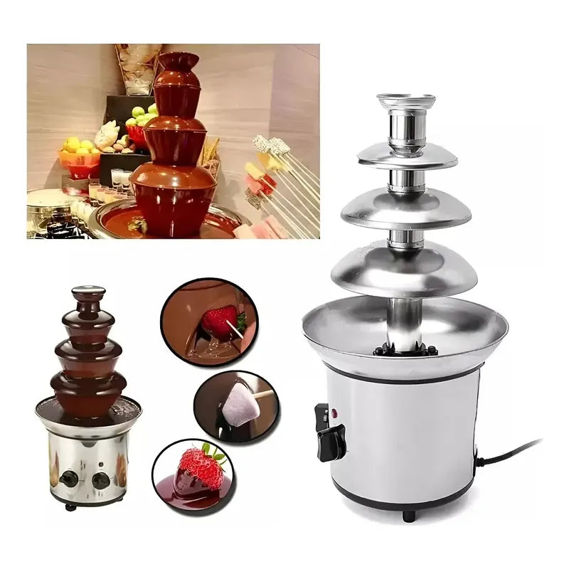 Fuente De Chocolate Fiesta Máquina De Fusión Cascada