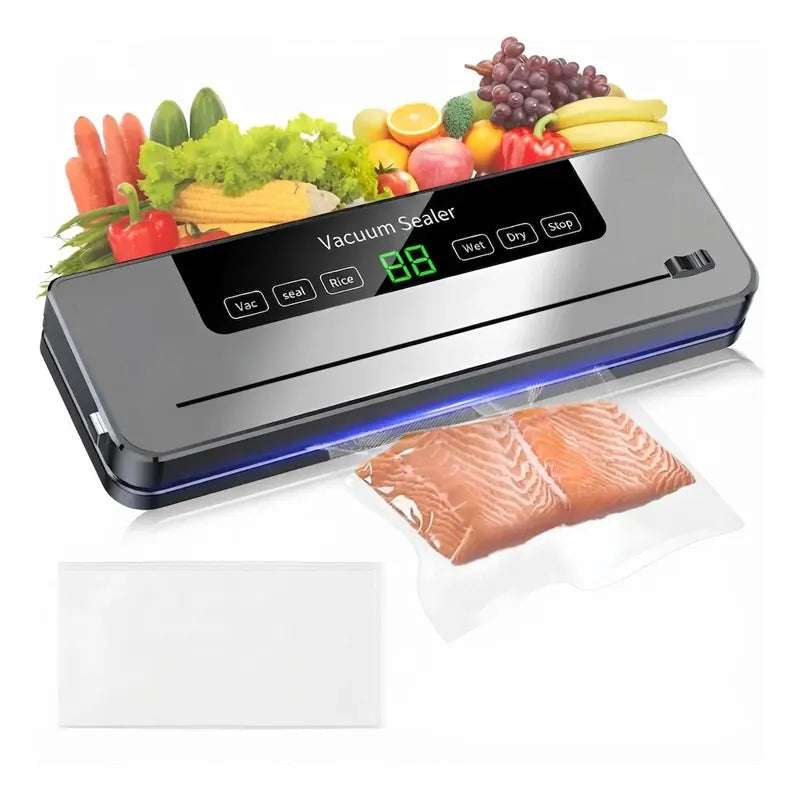 Selladora Al Vacio De Alimentos Para Almacenamiento 220v