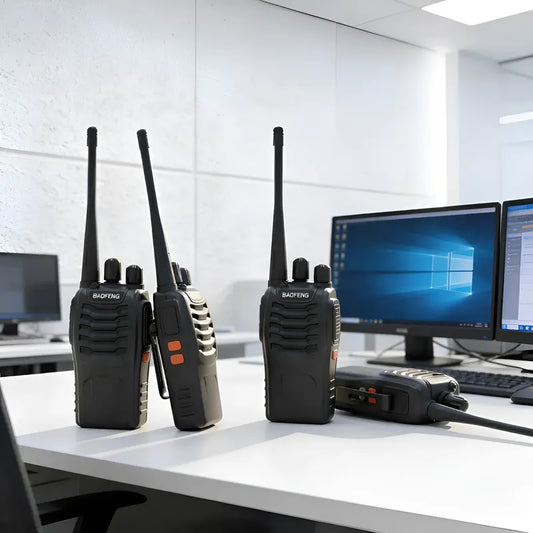 Radio Transmisor Baofeng Walkie Talkie Bf-888s X4 Negro