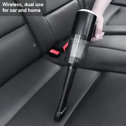Aspiradora Inalámbrica Portátil Mo1812 2 En 1 Para Auto Y Hogar 120w Negro