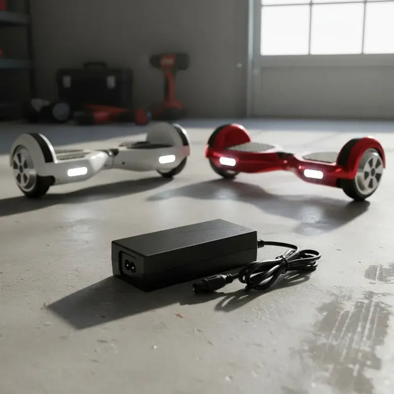 Cargador Para Scooter Patineta Electrica Smart Balance Negro