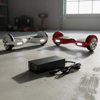 Cargador Para Scooter Patineta Electrica Smart Balance Negro