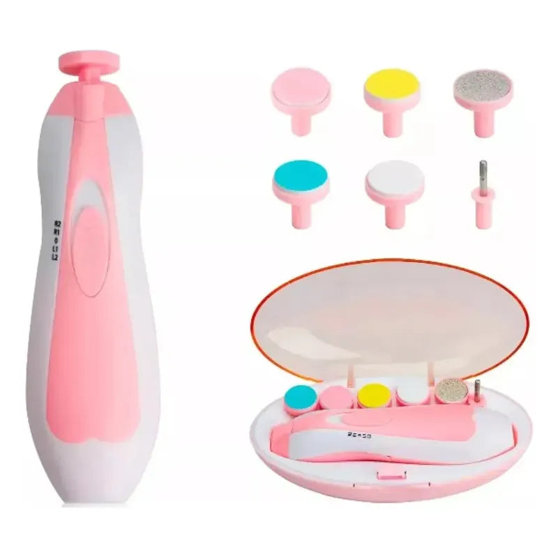 Corta Uñas Bebés Lima Eléctrica Para Bebes A Bateria