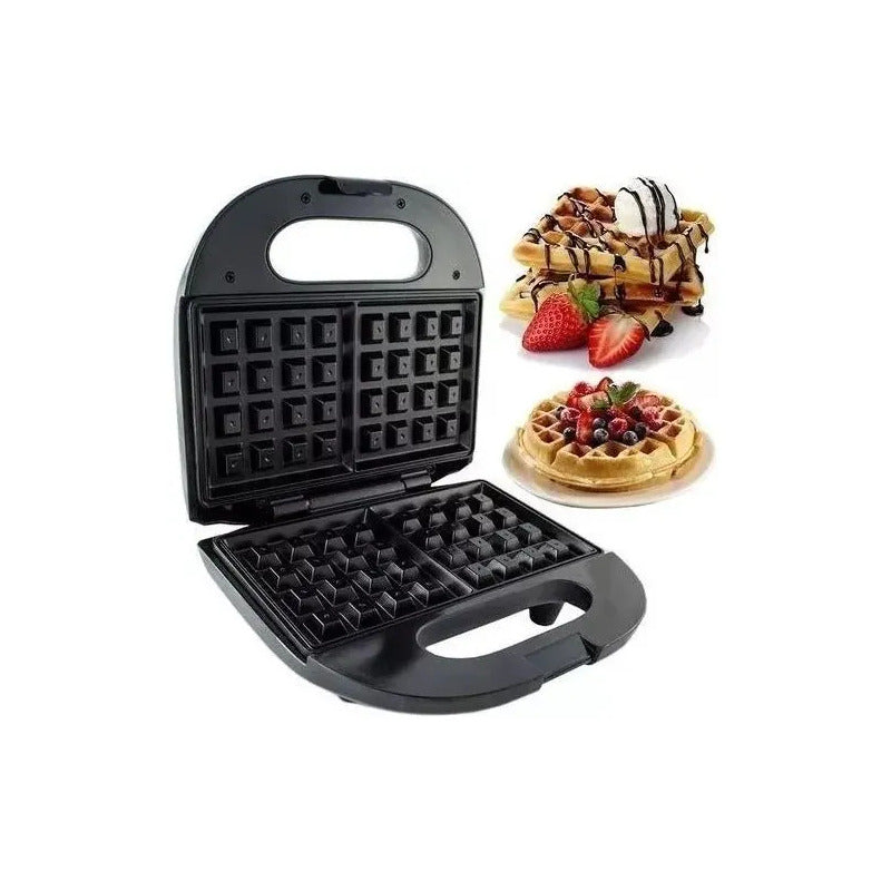 Waflera Reposteria Maquina De Waffles Maker Negro