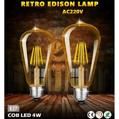 Ampolleta Led Qatar Shop Ampolleta Bulbo 4w 2700k 700lm Por 3 Unidades